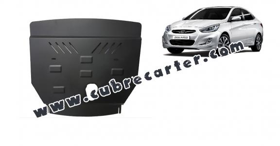 Cubre carter metalico Hyundai Solaris