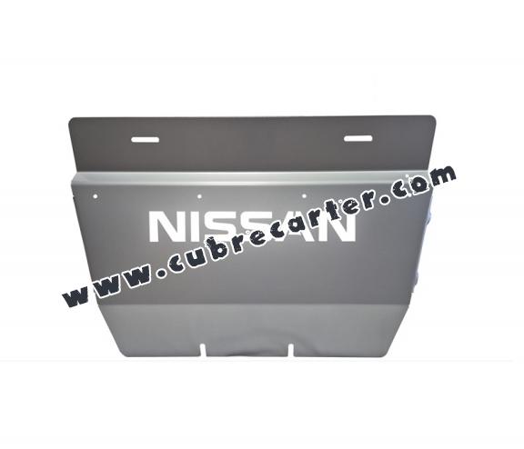 Protección de radiador de aluminio para Nissan Navara D40