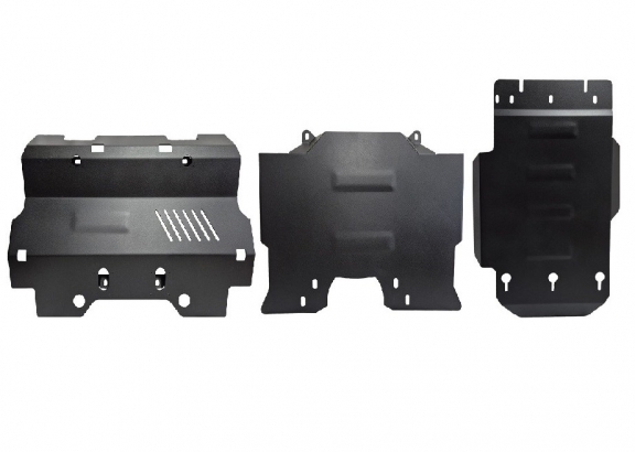 Cubre carter metalico Toyota Land Cruiser - paquete promocional