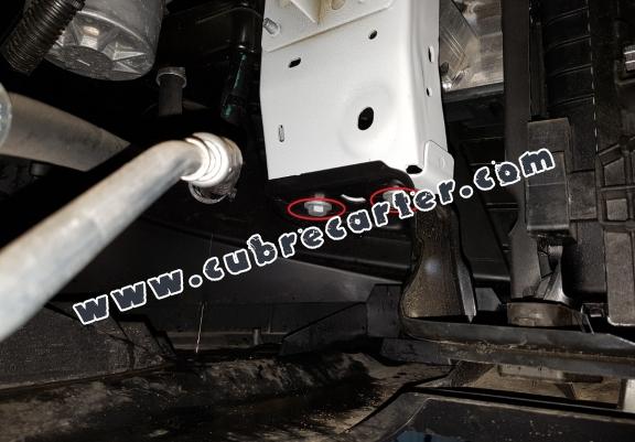 Cubre carter metalico Toyota Proace Furgoneta