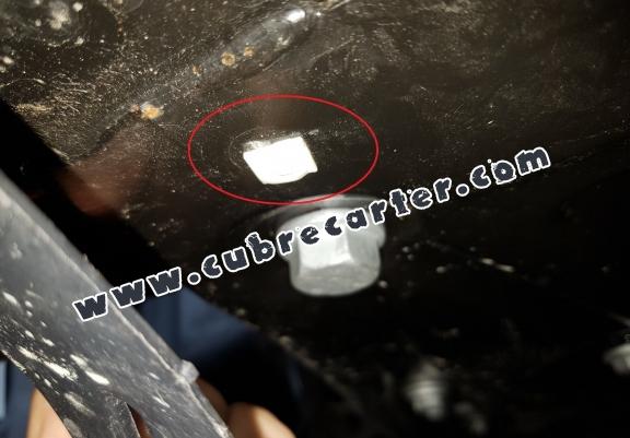 Cubre carter metalico Toyota Proace Furgoneta