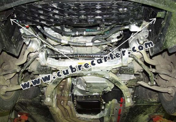 Cubre carter metalico BMW Seria 5 E60/E61 parachoques delantero estándar