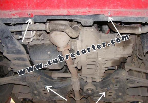 Cubre carter metalico Fiat Punto 