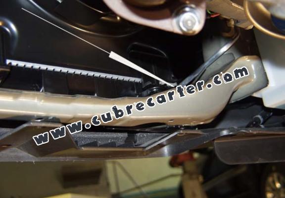 Cubre carter metalico Honda Civic (hayon)