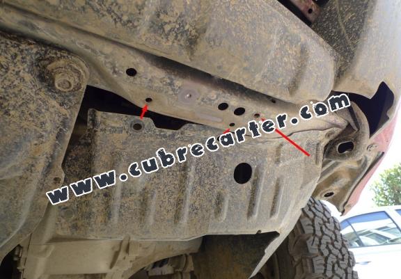 Cubre carter metalico Nissan X-Trail T30