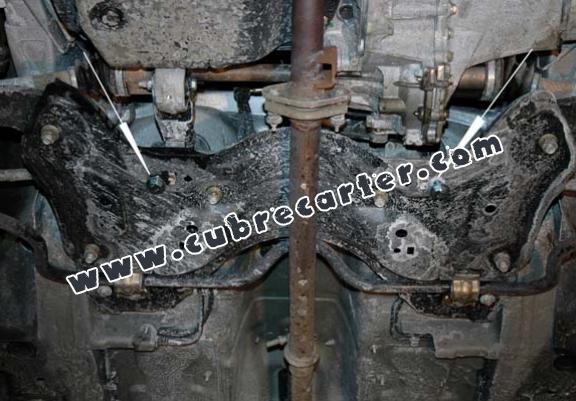 Cubre carter metalico Peugeot 206