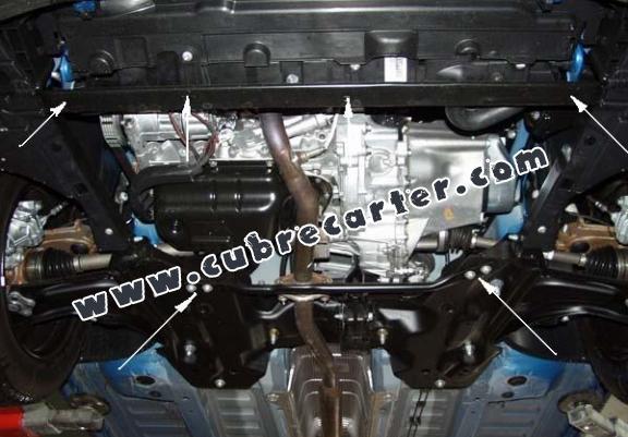 Cubre carter metalico Peugeot 207