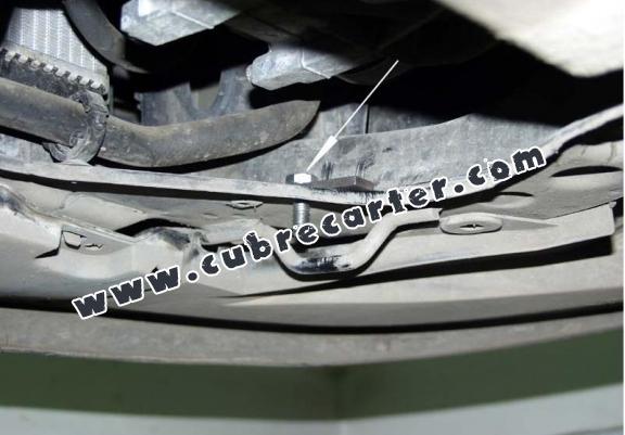 Cubre carter metalico Peugeot 607