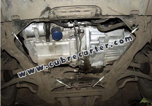 Cubre carter metalico Peugeot 607