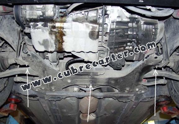 Cubre carter metalico Peugeot 406