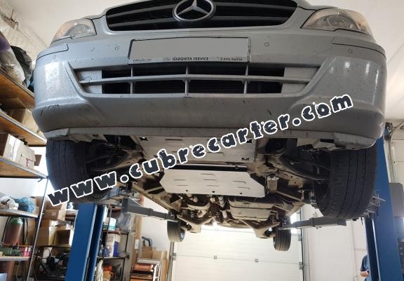 Cubre carter metalico  Mercedes Vito W639 - 2.2 D 4x2