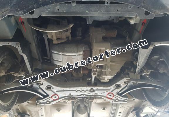 Cubre carter metalico Mitsubishi Colt