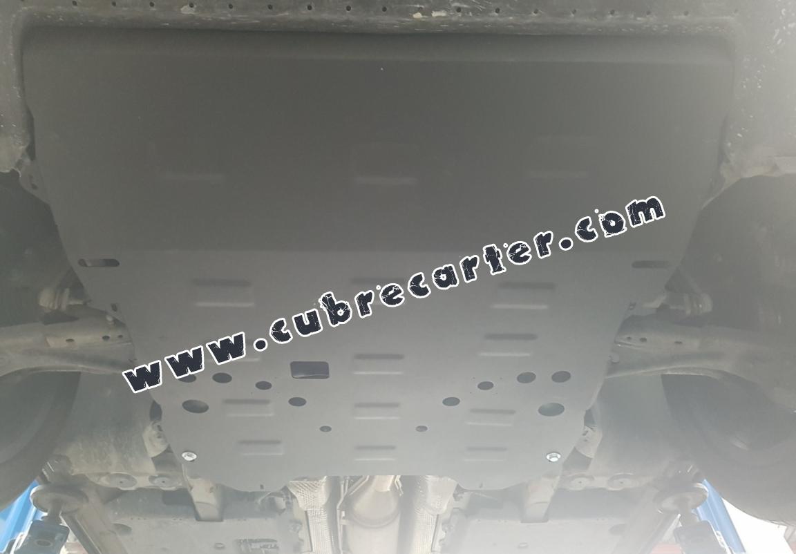 Baguettes de protection latérales en acier pour Citroen C5 Aircross SUV (5  portes) - (2017-2022) - Croni - Y - argent (mat) Y - Argent (mat)