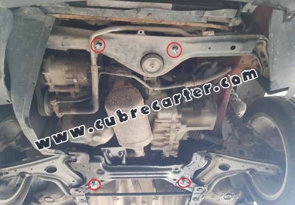 Cubre carter metalico Volkswagen Vento