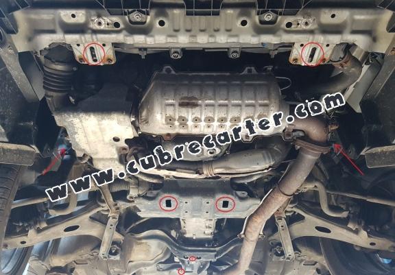 Protección del caja de cambios manuale Subaru Forester 4
