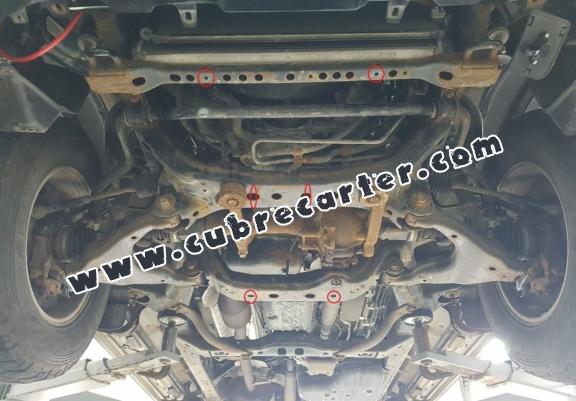 Cubre carter metalico Toyota Land Cruiser J120