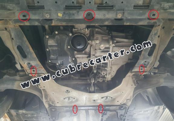 Cubre carter metalico Renault Clio 3