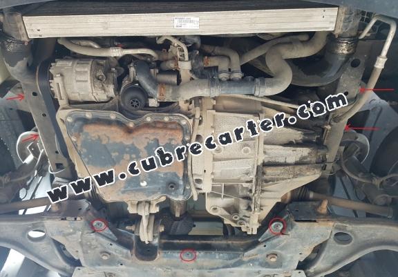 Cubre carter metalico Renault Master 3