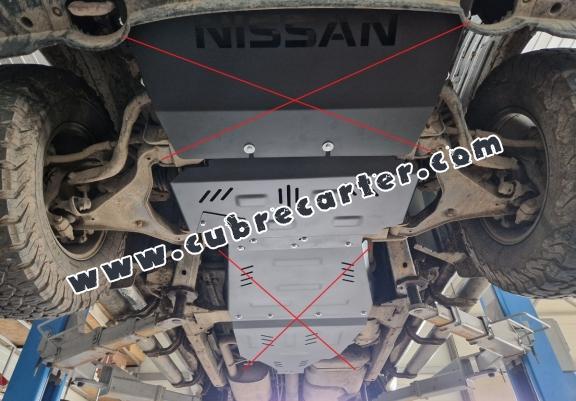 Cubre carter metalico Nissan Navara