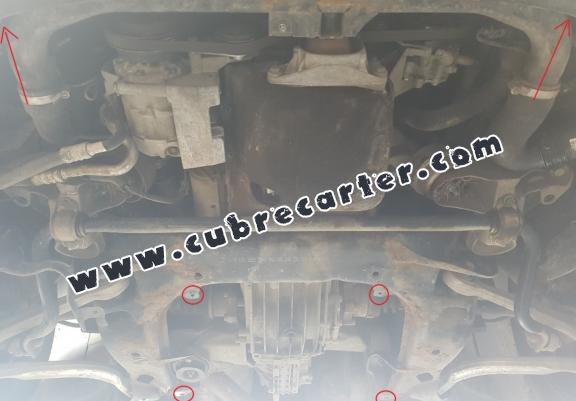 Cubre carter metalico Audi A4  B6, 1.9 Tdi