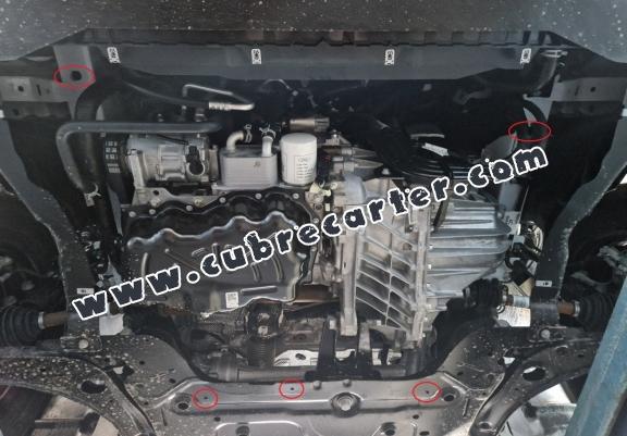 Cubre carter de acero galvanizado Ford Transit Custom