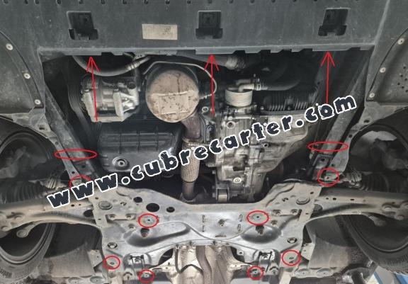 Cubre carter metalico Citroen C4 Picasso