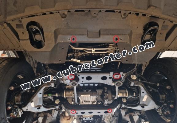 Cubre carter Aluminio Evo Cross 4