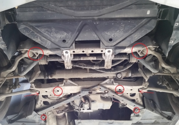 Cubre carter metalico BMW Serie 3 E90/91/92