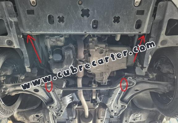 Cubre carter metalico  Citroen C4 Cactus