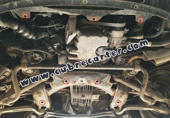 Cubre carter metalico Audi A6 Allroad 2 - con solapas laterales
