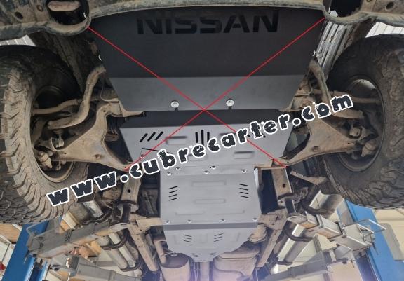 Protección de caja de cambios y diferencial Nissan Pathfinder
