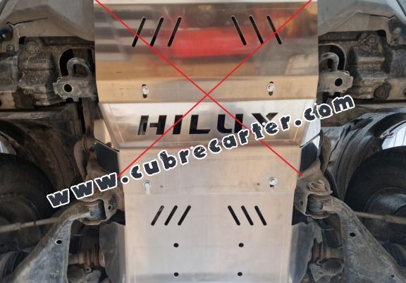 Cubre carter aluminio Toyota Hilux Invincible