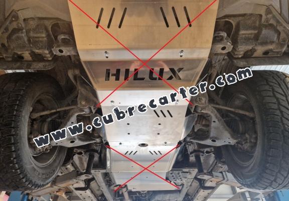 Cubre carter aluminio Toyota Hilux Invincible