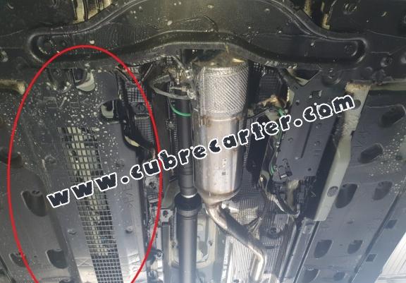 Protector del filtro de particulas Dacia Duster