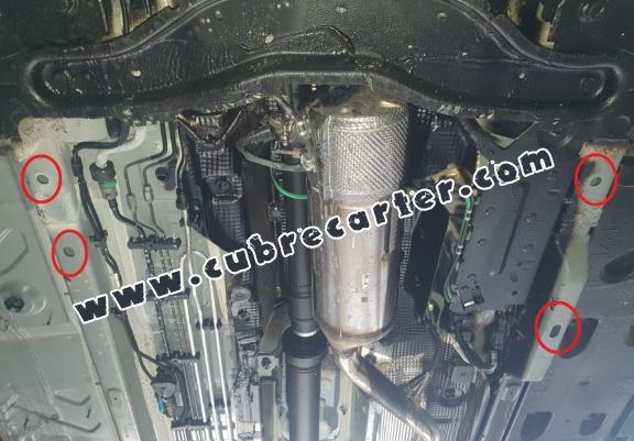 Protector del filtro de particulas Dacia Duster