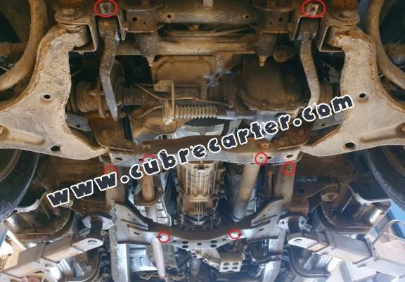 Cubre carter metalico Fiat Fullback