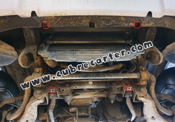 Protección del radiador Mitsubishi L200