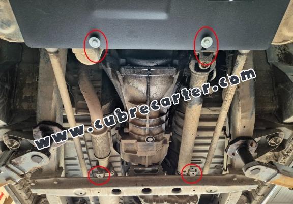 Protector de la caja de cambios Hyundai Terracan