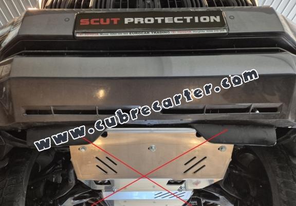 Protector de aluminio de la caja de cambios Toyota Land Cruiser J120