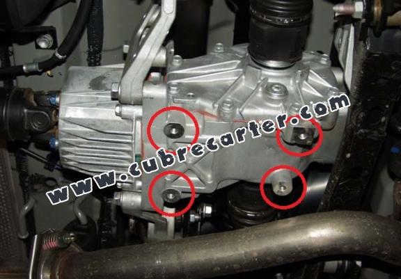 Protector del diferencial Toyota RAV 4