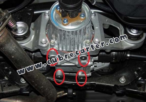 Protector del diferencial Toyota RAV 4