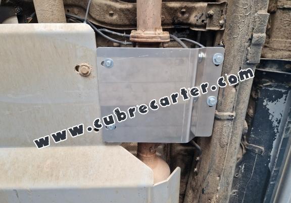 Protector de aluminio de los sensores del filtro de particulas Toyota Hilux