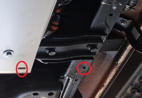 Protector de aluminio del filtro de combustible Ford Ranger Raptor