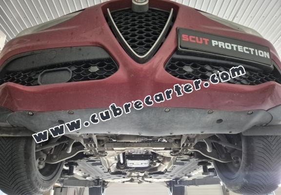 Cubre carter de aluminio Alfa Romeo Stelvio