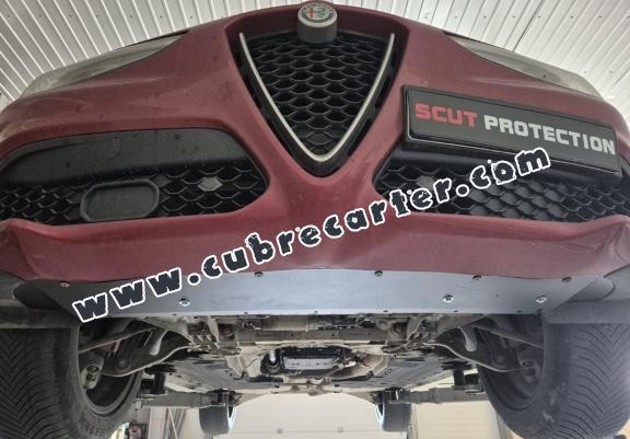 Cubre carter de aluminio Alfa Romeo Stelvio