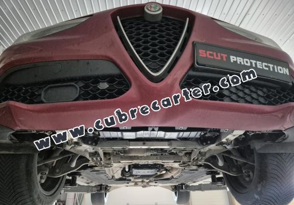 Cubre carter de aluminio Alfa Romeo Stelvio