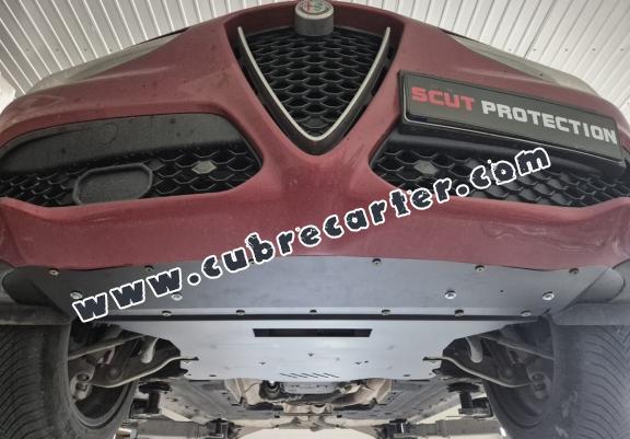 Cubre carter de aluminio Alfa Romeo Stelvio