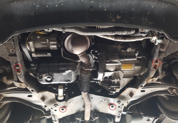 Cubre carter metalico Mini Cooper R56