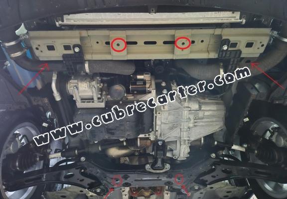 Cubre carter metalico Baic Beijing X35