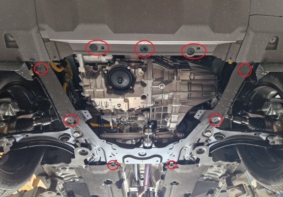 Cubre carter metalico Dacia Duster - 4x4